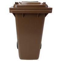 Poubelle Full Color - 120 L - Marron - Manutan thumbnail image 2