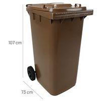 Poubelle Full Color - 240 L - Marron - Manutan thumbnail image 10