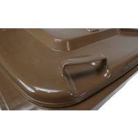 Poubelle Full Color - 240 L - Marron - Manutan thumbnail image 4