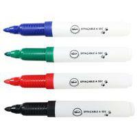 Boite de 4 marqueurs PICHON effaçables à sec pointe ogive - Image 3