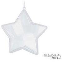 Etoile plastique 10,5 cm (lot de 6) - Image principale