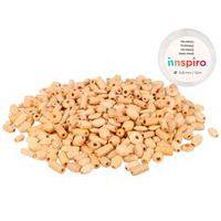 Boite 1000 perles bois verni formes assorties+10 m fil 0,8mm - Image 3