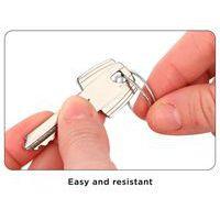 Anneau double argenté diamètre 25 mm (lot de 24) - Image 4