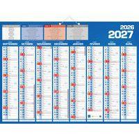 Calendrier 55 x 40,5 cm de septembre 2026 à décembre 2027 - Image principale