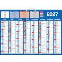 Calendrier 55 x 40,5 cm de septembre 2026 à décembre 2027 - Image 2