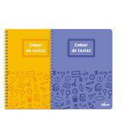 Cahier de texte hélicoïdal 70g 17x22 cm 124 pages - Image 4