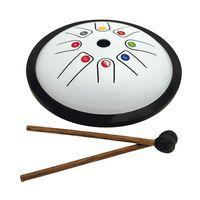 Tongue drum blanc 18 cm - Image principale