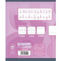 Cahier maternelle 17x22 cm 32 pages 90g 1 feuille unie, 1 feuille lignée 18mm thumbnail image 2