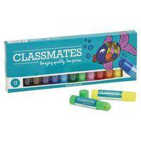 Bâton de peinture solide - Assortiment de 12 couleurs - Classmates