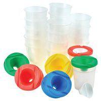 Pot antiverse pour peinture - Lot de 30 - Empilables - Classmates