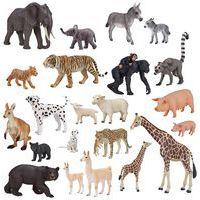 Animaux sauvages et leurs petits 22 figurines - Hope Education