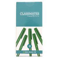 Stylo feutre fin Classmates - Vert - Lot de 10 - Image 2