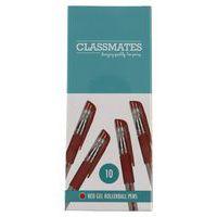 Stylo roller à encre gel Classmates - Rouge - Lot de 10 - Image 4