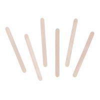 Sachet 100 bâtonnets bois naturel 93 x 9 x 1,5 mm - Image 2