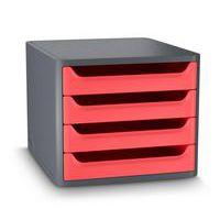 Module de classement first 4 tiroirs coquelicot - Image principale