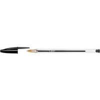Stylo bille Bic Cristal pointe moyenne - noir - Image principale