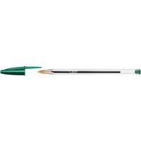 Stylo bille Bic Cristal pointe moyenne - vert - Image principale