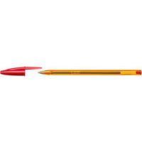 Stylo bille Bic Cristal orange nouvelle pointe fine - rouge - Image principale