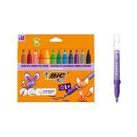 Etui 12 feutres à dessin ''comfort grip'' - Bic kids