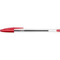 Stylo bille Bic Cristal pointe moyenne - rouge - Image 2