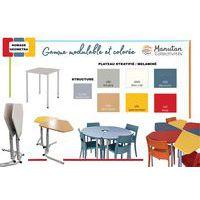 Table mobile Nomade rectangulaire 130x60 cm - Manutan Expert thumbnail image 2