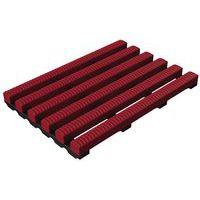 Caillebotis Heronrib, 100 cm x 10 m rouge - Image 2