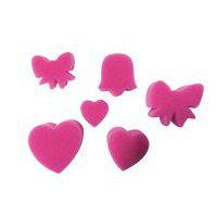 Sachet noël, étoiles, lunes, coeurs, papillons (18 pièces) 65x45 mm - Image principale