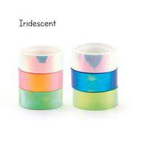 Lot 6 rubans adhésifs repositionnables holographique - Image principale