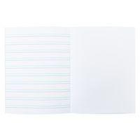 Cahier maternelle 17x22 cm 32 pages 90g 1 feuille unie, 1 feuille lignée 5mm thumbnail image 2