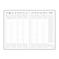 Agenda semainier 16 x 24 cm 1 semaine sur 2 pages - Image 2