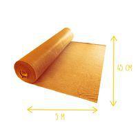 Rouleau feutrine 45 cm x 5 m non adhésif 1,3 mm orange - Image 2