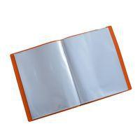 Reliure plastique 20 volets orange - Image 2