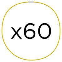 Elastique Phenyx 24x32 jaune (lot de 60 pièces) - Image principale