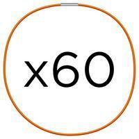 Elastique Phenyx 17x22 orange (lot de 60 pièces) - Image principale