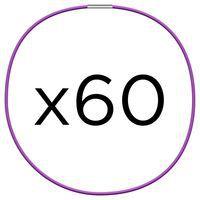 Elastique Phenyx 17x22 violet (lot de 60 pièces) - Image principale