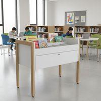 Bac multimédia Ellipse structure métal sans roulettes - Image 4