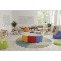 Chauffeuse courbe 120° Bambino  multicolore - Manutan Expert - Image 4