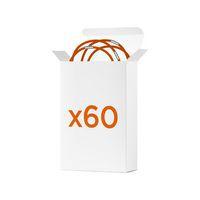 Elastique Phenyx 17x22 orange (lot de 60 pièces) - Image 5