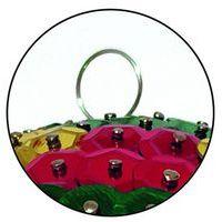 Atelier 25 boules 8 cm de noël à décorer en sequins - Image 3