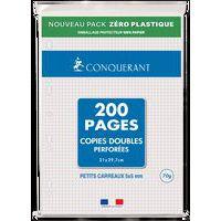 Copies doubles 200 pages 70g A4 perforées 5x5 NF 87 (Etui de 50) - Image principale