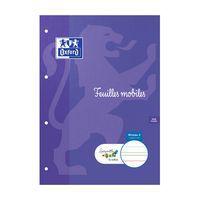 Feuilles mobiles DYS perforées A4 100 pages lignées 5mm - Image principale
