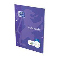 Feuilles mobiles DYS perforées A4 100 pages lignées 5mm - Image 3