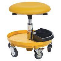 Tabouret flexible Atlas jaune pour enseignant - Image principale