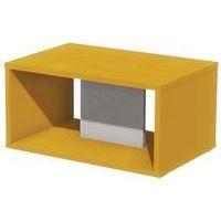 Table basse Identité sur patins Argent/Orange - Image 4