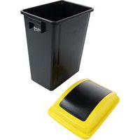 Poubelle en plastique 70% recyclé - 40L - Manutan Expert - Image 2