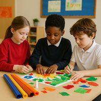 Papier de soie - 80 feuilles en couleurs et formats - Classmates - Image 5