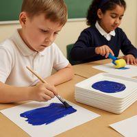 Plateau de mélange de couleurs - Plastique résistant - Classmates - Lot de 20 - Image 4