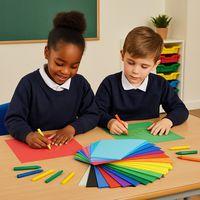 Papier Multicolore - 80 g/m - 500 feuilles assorties - Classmates - Image 2