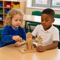 Balance en bois - Hope Education - Image 2