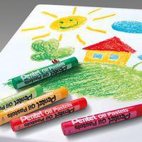 Boîte 50 pastels huile Pentel diam: 8 mm - Image 4